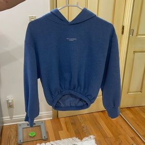 Zara blue hoodie
